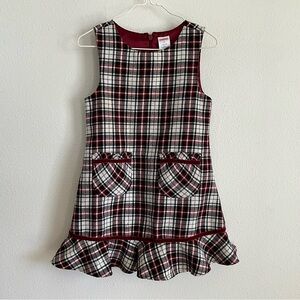 Vintage Gymboree Red and Black Plaid Dress